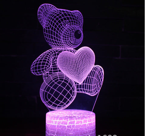 3D Lamp Acrylic USB LED Night Lights